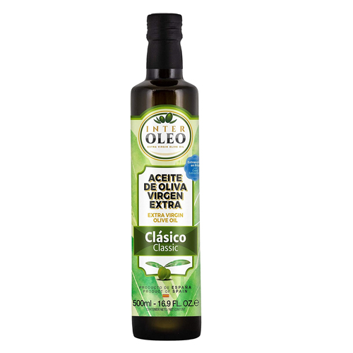 西班牙Interoleo 特級初榨橄欖油500mL玻璃裝